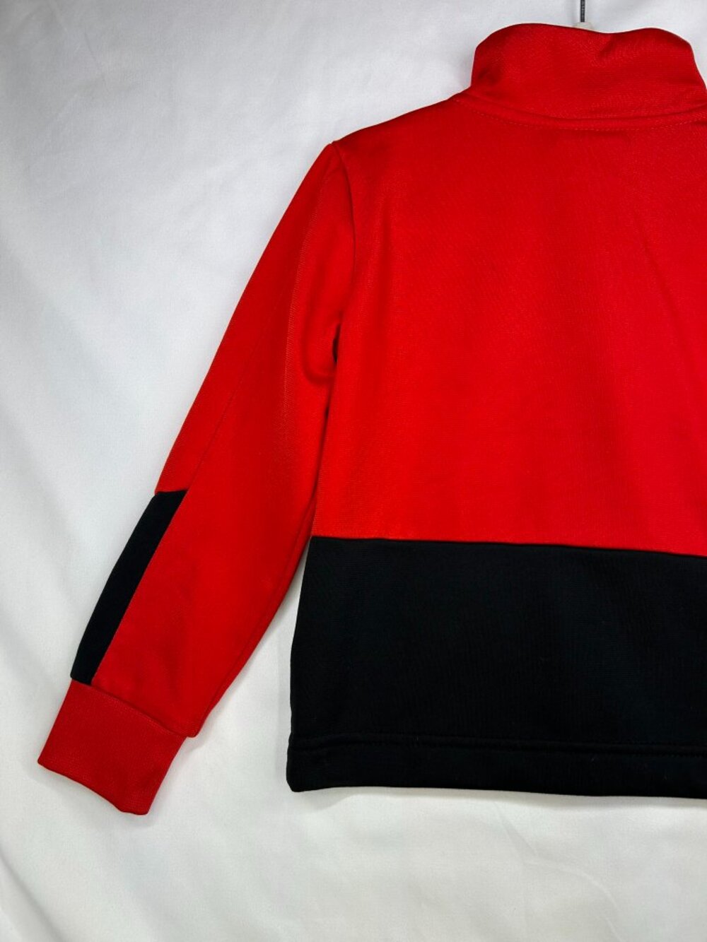 Nike Zipper Sweatshirt And Pants Athletic Track Set Dry Fit Red Black 2T - Picture 7 of 12